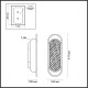 Настенный светильник Odeon Light Milano 7066/12WL