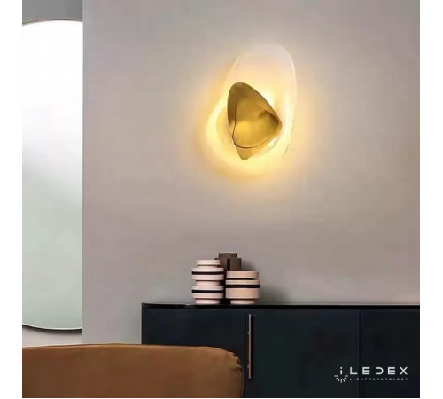 Настенный светильник iLedex Silk F096-9W-3000K BR-WH Настенный светильник iLedex Silk F096-9W-3000K BR-WH