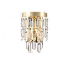 Настенный светильник Lumien Hall Dzhokin LH0059/2W-GD-CL
