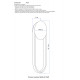 Настенный светильник Crystal Lux NINA AP18W LED BRASS