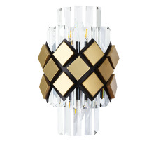 Настенный светильник Arte Lamp Amelia A1039AP-2BK