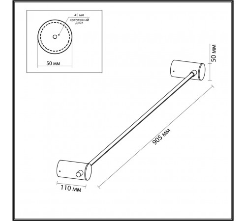 Настенный светильник Odeon Light Dalia 4395/8WL Настенный светильник Odeon Light Dalia 4395/8WL