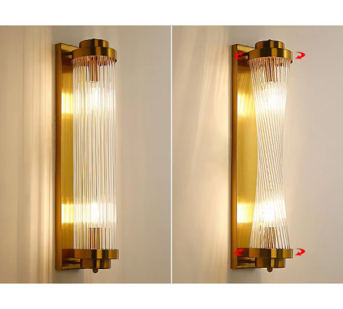 Настенный светильник Delight Collection Wall lamp 88008W/S brass