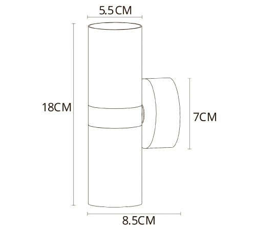 Настенный светильник Arte Lamp Ran A3143AP-2BK Настенный светильник Arte Lamp Ran A3143AP-2BK