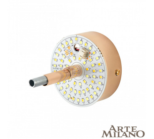 Настенный светильник Arte Milano 1.1252B.D150.H150.LED G Настенный светильник Arte Milano 1.1252B.D150.H150.LED G