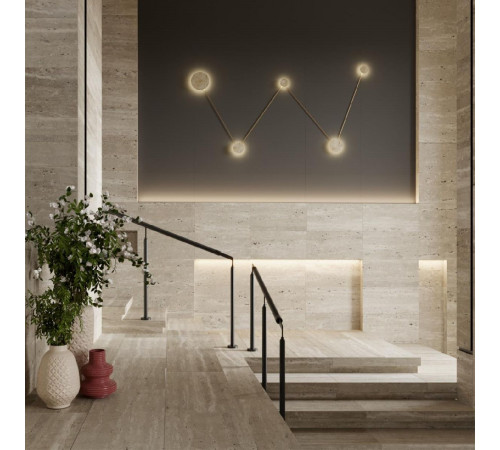 Настенный светильник Odeon Light Travertino 6625/25WL Настенный светильник Odeon Light Travertino 6625/25WL