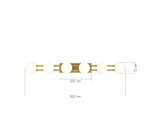Настенный светильник ST Luce Monro SL6610.201.06 Настенный светильник ST Luce Monro SL6610.201.06