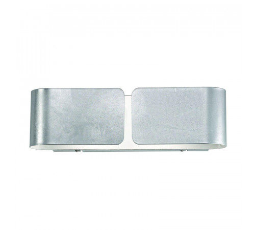 Настенный светильник Ideal Lux Clip AP2 Small Argento 088273 Настенный светильник Ideal Lux Clip AP2 Small Argento 088273