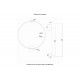 Настенный светильник Crystal Lux REAL AP26W LED BRASS