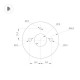 Настенный светильник Arlight SP-Vinci-S600x55-7W Day4000 034170