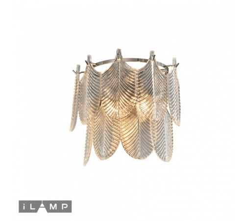 Настенный светильник iLamp Oro W2544-2 Nickel Настенный светильник iLamp Oro W2544-2 Nickel