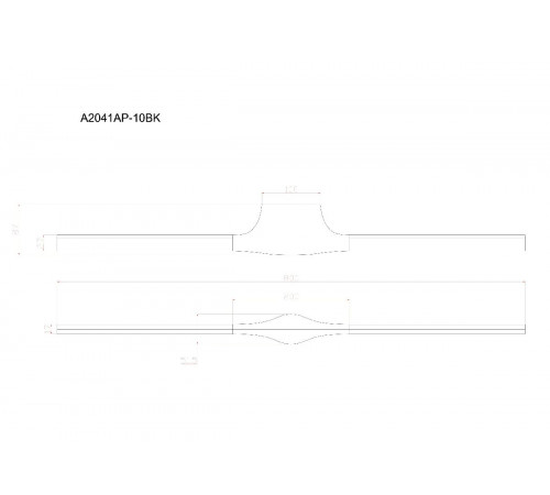Настенный светильник Arte Lamp Gacrux A2041AP-10BK