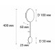 Настенный светильник Italline IT03-1434 black