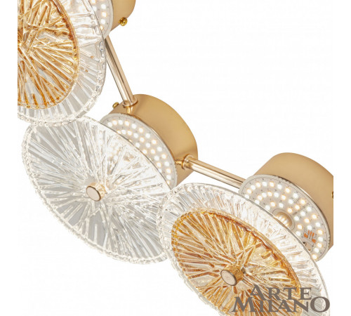 Настенный светильник Arte Milano 4.1252B.D250.H500.LED G Настенный светильник Arte Milano 4.1252B.D250.H500.LED G