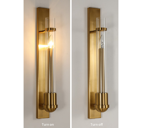 Настенный светильник Delight Collection Wall lamp 88042W brass Настенный светильник Delight Collection Wall lamp 88042W brass