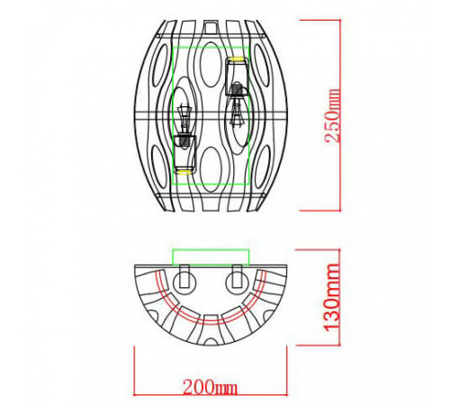 Настенный светильник Rivoli Mitzi 4079-402 Б0047920