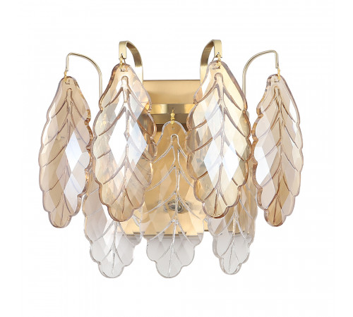 Настенный светильник Crystal Lux TREVI AP2 BRASS Настенный светильник Crystal Lux TREVI AP2 BRASS