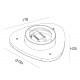 Настенный светильник Designled ML-TR184-BL-WW 016541