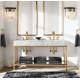 Настенный светильник Delight Collection 1920s Odeon KR0387W-2B black/clear