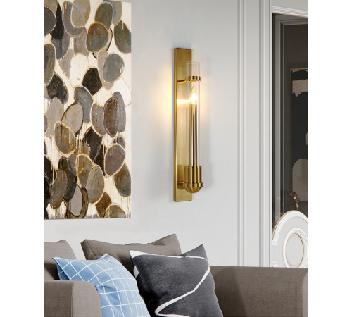 Настенный светильник Delight Collection Wall lamp 88042W brass Настенный светильник Delight Collection Wall lamp 88042W brass