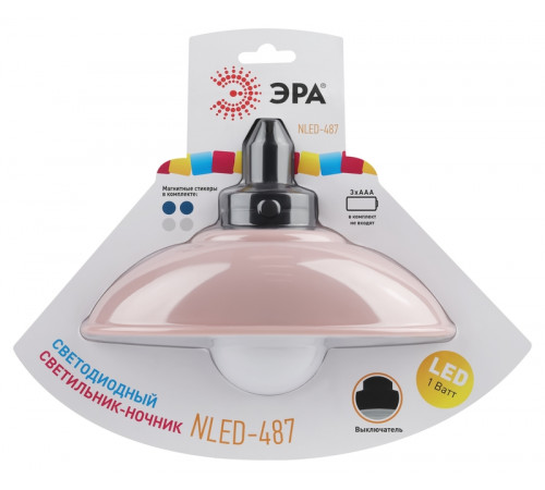 Настенный светильник Эра NLED-487-1W-SW-P Б0051477 Настенный светильник Эра NLED-487-1W-SW-P Б0051477