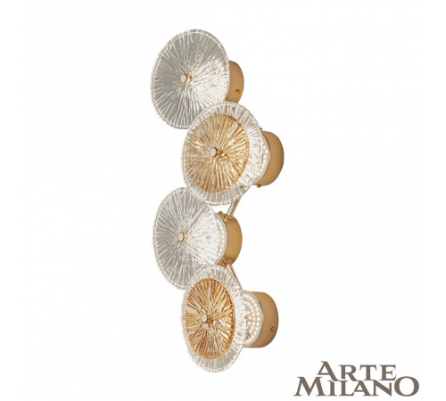 Настенный светильник Arte Milano 4.1252B.D250.H500.LED G Настенный светильник Arte Milano 4.1252B.D250.H500.LED G