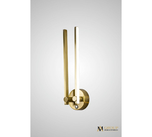 Настенный светильник AM Group AM439 POLISHED GOLD Настенный светильник AM Group AM439 POLISHED GOLD