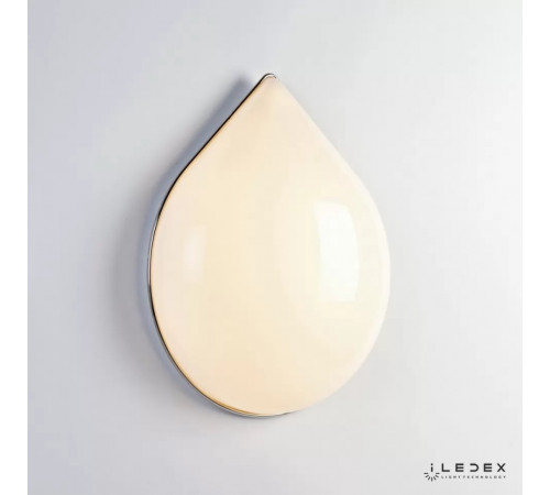 Настенный светильник iLedex Omega 6008W-18W-3000K WH-GL Настенный светильник iLedex Omega 6008W-18W-3000K WH-GL