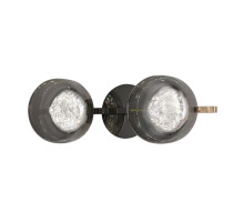 Настенный светильник Delight Collection MT9128-2W pearl black/smoke