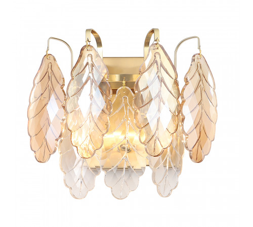 Настенный светильник Crystal Lux TREVI AP2 BRASS Настенный светильник Crystal Lux TREVI AP2 BRASS