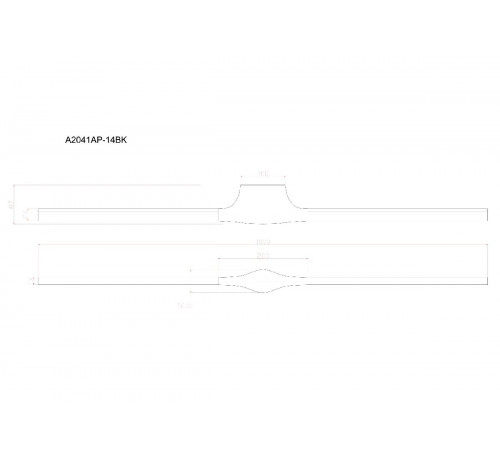 Настенный светильник Arte Lamp Gacrux A2041AP-14BK