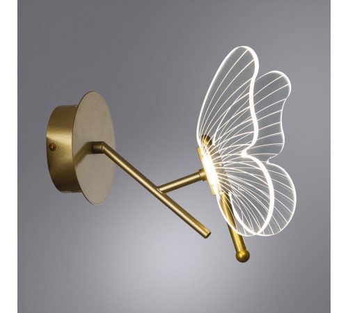 Настенный светильник Arte Lamp Darcy A2187AP-1GO Настенный светильник Arte Lamp Darcy A2187AP-1GO