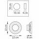 Настенный светильник Lightstar Celesta 809012