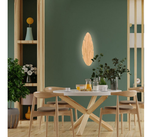 Настенный светильник TK Lighting 4678 Hoja Wood a065086 Настенный светильник TK Lighting 4678 Hoja Wood a065086