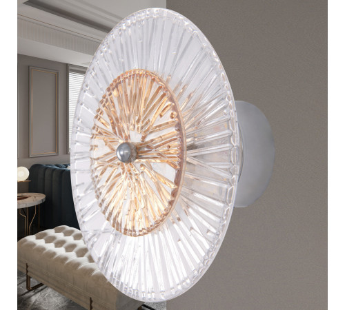 Настенный светильник Arte Milano 1.1252B.D150.H150.LED Ni Настенный светильник Arte Milano 1.1252B.D150.H150.LED Ni