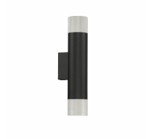 Настенный светильник iLedex Delta 2365-2 BK+SL