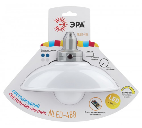 Настенный светильник Эра NLED-488-1W-MS-W Б0051478 Настенный светильник Эра NLED-488-1W-MS-W Б0051478
