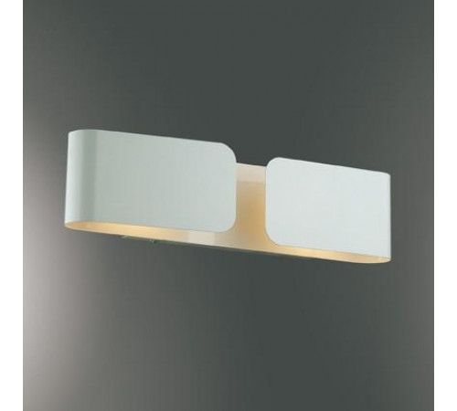 Настенный светильник Ideal Lux Clip AP2 Small Bianco 014166 Настенный светильник Ideal Lux Clip AP2 Small Bianco 014166