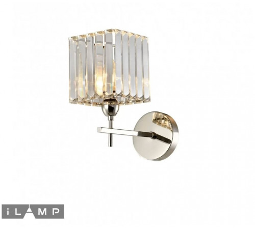 Настенный светильник iLamp Staten Island W9514-1 Nickel Настенный светильник iLamp Staten Island W9514-1 Nickel