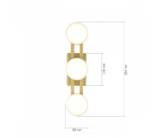 Настенный светильник ST Luce Monro SL6610.201.03