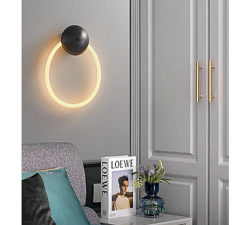 Настенный светильник Lightera Tura LE103W-43BA STEEL Настенный светильник Lightera Tura LE103W-43BA STEEL