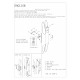 Настенный светильник Crystal Lux CLT 332W4-V2 WH-GO