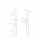 Настенный светильник Maytoni Stelo MOD116WL-L7B3K