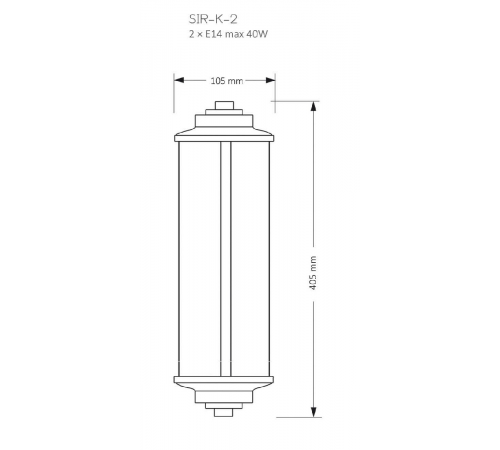 Настенный светильник Kutek Mood Siri SIR-K-2 (Z) Настенный светильник Kutek Mood Siri SIR-K-2 (Z)