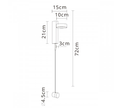 Настенный светильник Arte Lamp Mirach A2142AP-10BK Настенный светильник Arte Lamp Mirach A2142AP-10BK