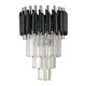 Настенный светильник Natali Kovaltseva DARIAN 76017/2W CHROME BLACK