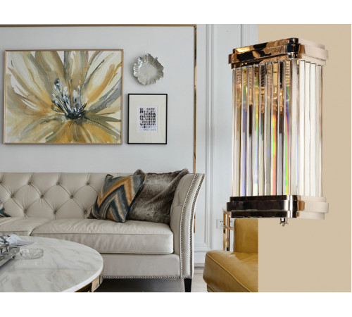 Настенный светильник Delight Collection BRWL7031 BRWL7031 nickel Настенный светильник Delight Collection BRWL7031 BRWL7031 nickel