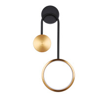 Настенный светильник Arte Lamp Holly A1364AP-2PB