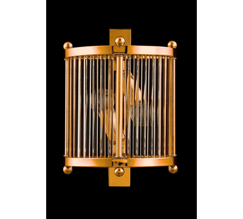 Настенный светильник Crystal Lux Tadeo TADEO AP2 GOLD/TRANSPARENTE