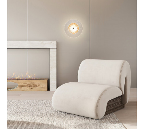 Настенный светильник Arte Milano 1.1252B.D150.H150.LED Ni Настенный светильник Arte Milano 1.1252B.D150.H150.LED Ni